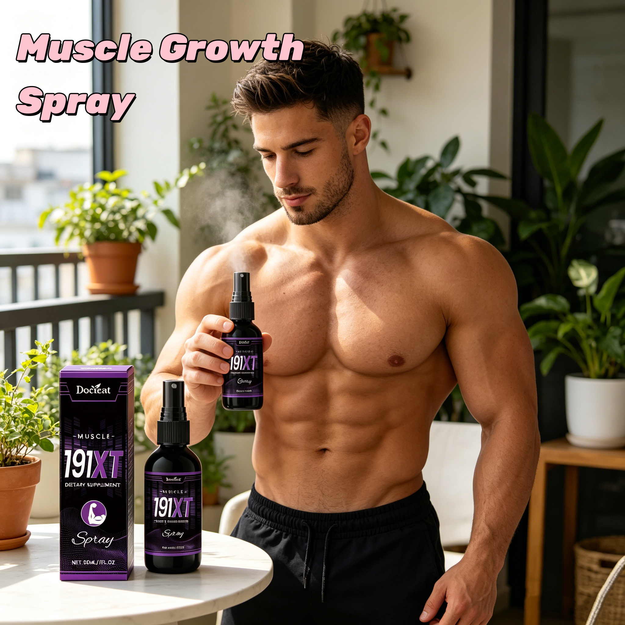 Fitness Nutrition Protein - Muscle Growth Spray Enhance Physical Strength