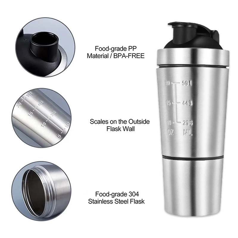 Stainless Steel Protein Shaker – Fitness Nutrition Protein recenzja i cena