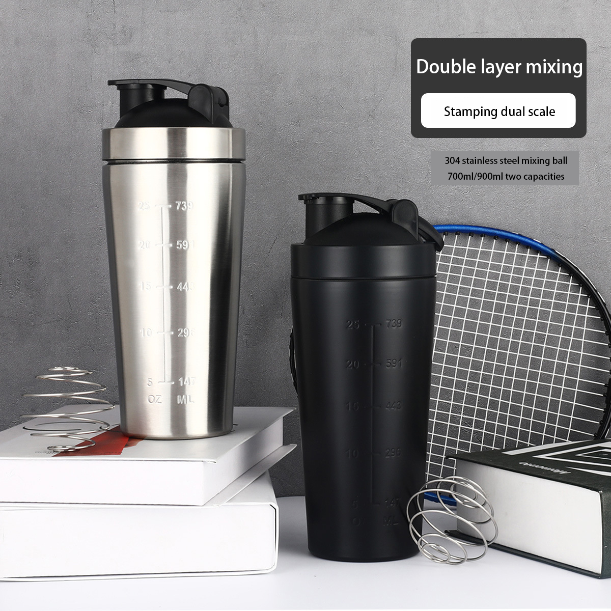 Stainless Steel Protein Shaker – Fitness Nutrition Protein recenzja i cena