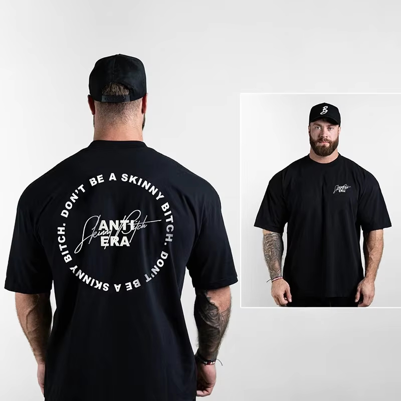 Men's Neutral Tone Gym T-Shirt – Fitness With Nutrition recenzja i cena