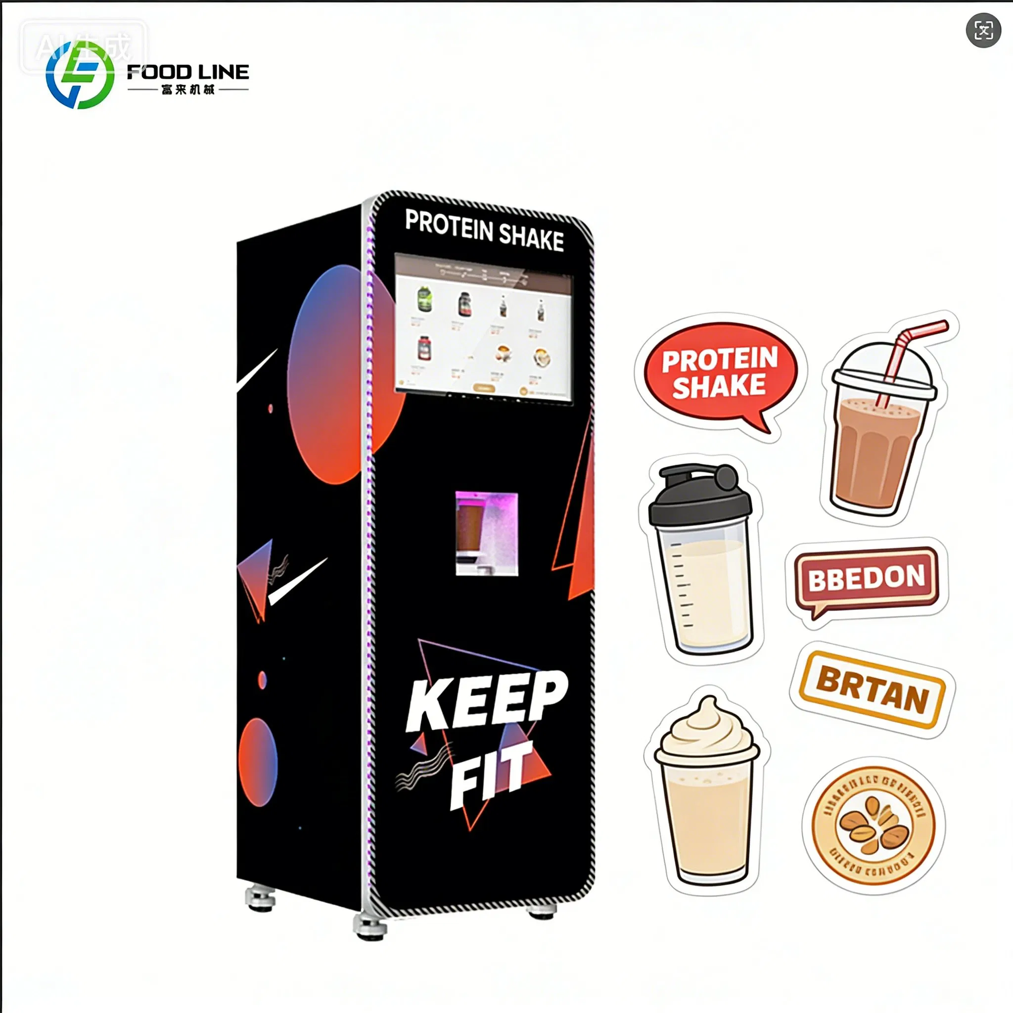 Nutritional Vending Machine Fu – Fitness Nutrition Protein recenzja i cena