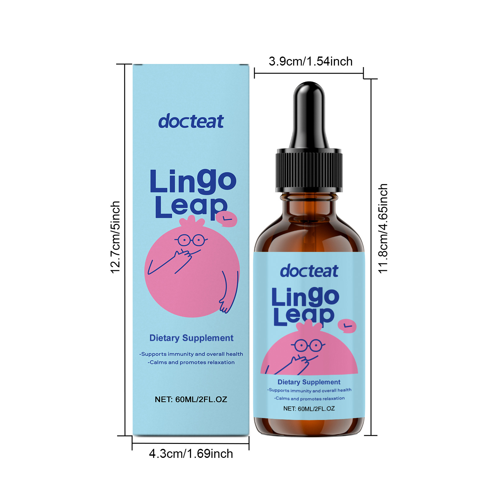 DOCTEAT Body Health Drops Impr – Fitness With Nutrition recenzja i cena