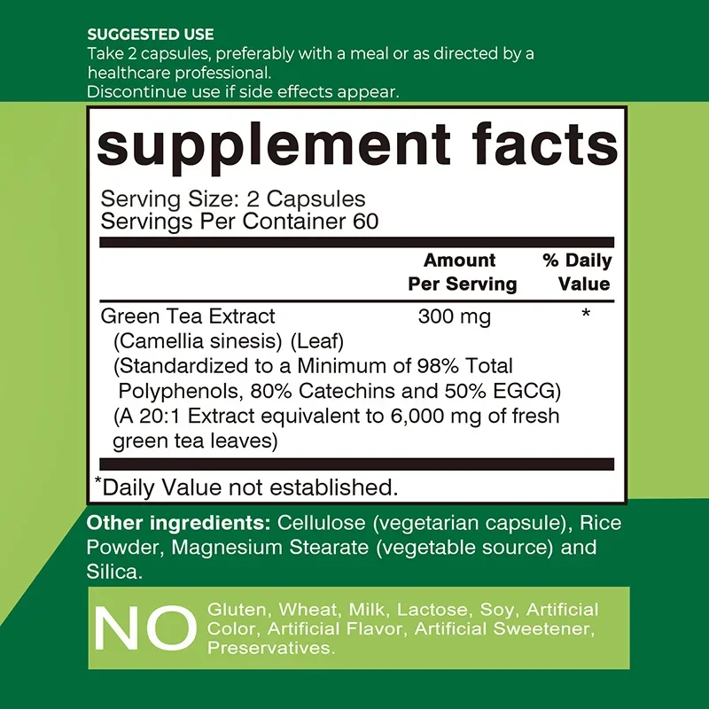 Green Tea Capsules - Promote M – Garcinia Cambogia Extract recenzja i cena